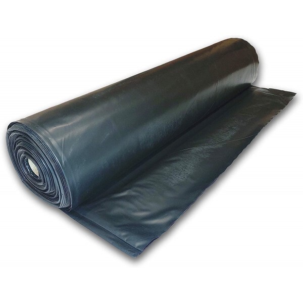 Farm Plastic Supply – 10 Mil Black Crawl Space Vapor Barrier
