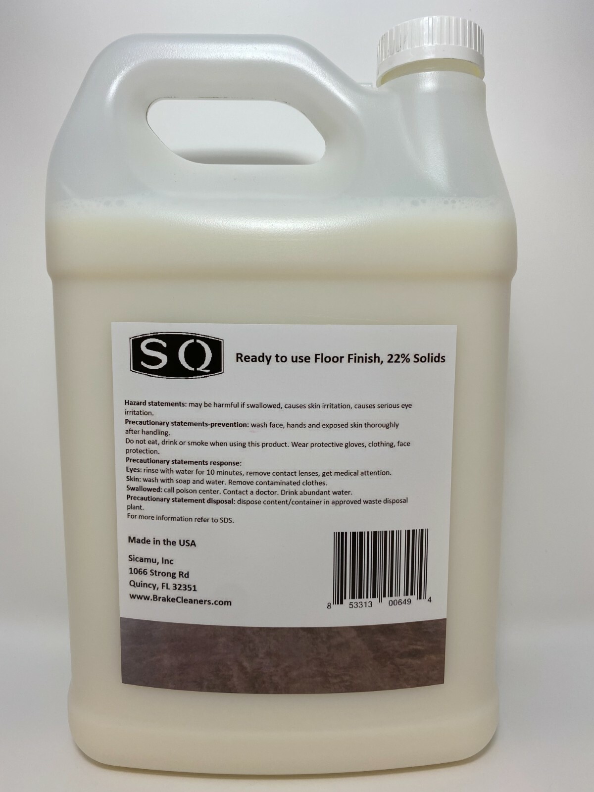 Ultra High Gloss Gallon of Floor Finish. APE Free! 22% Solids, ready to use