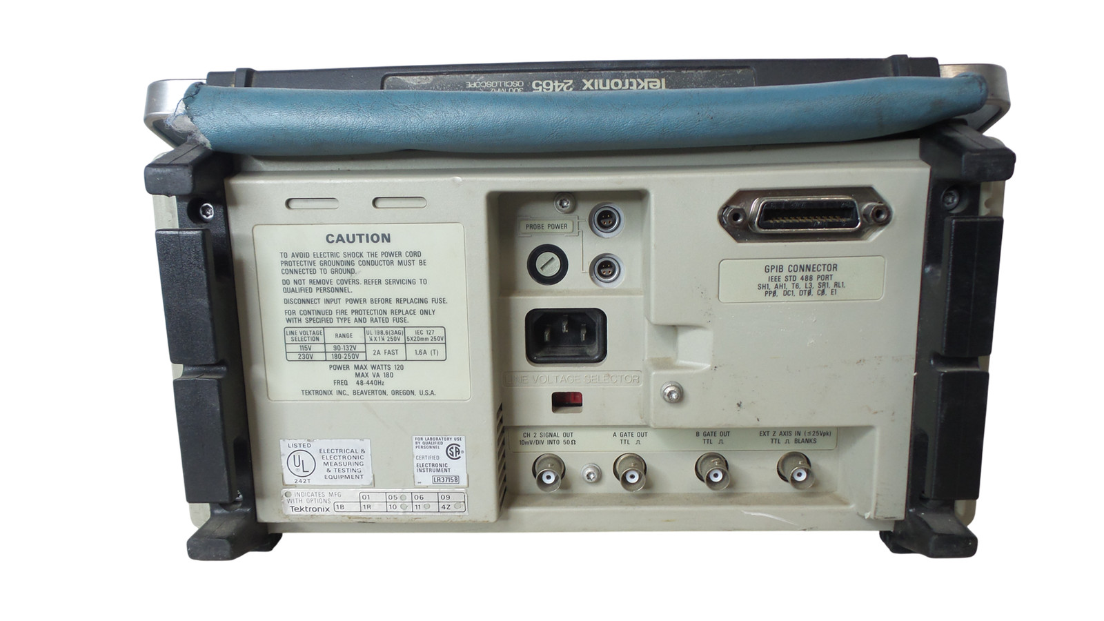 Tektronix 2465 300 MHz Oscilloscope – Free Shipping
