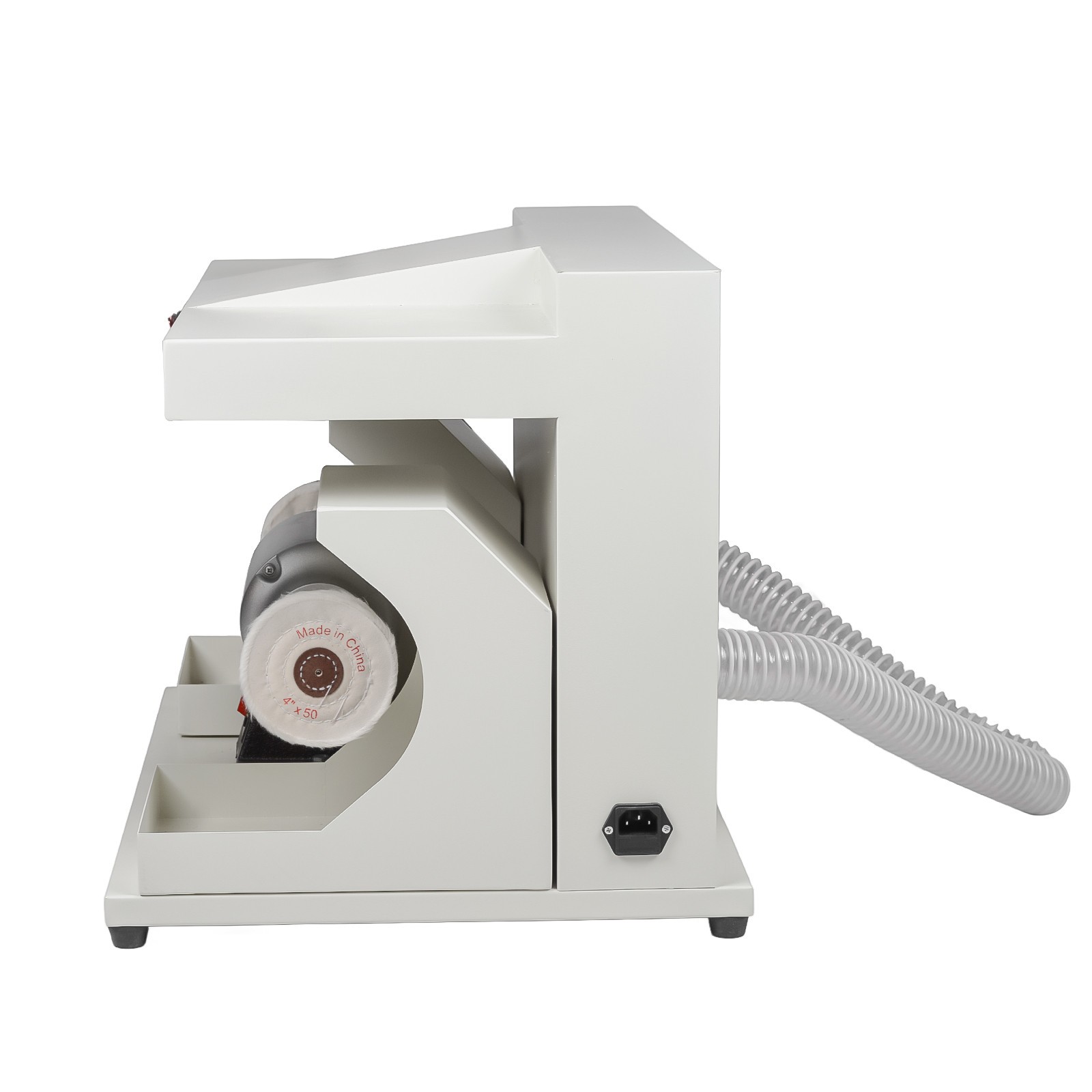 Dental Lab 550W Polishing Lathe Machine 2800rpm with LED Light 2 Big Covers USA