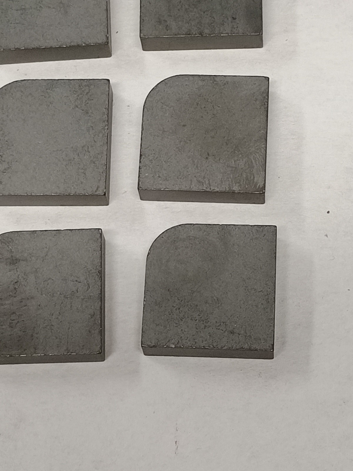 Rectangular Carbide Blanks 8 pcs 3/4″ x 3/4″ x 3/16″ MSC 04159406