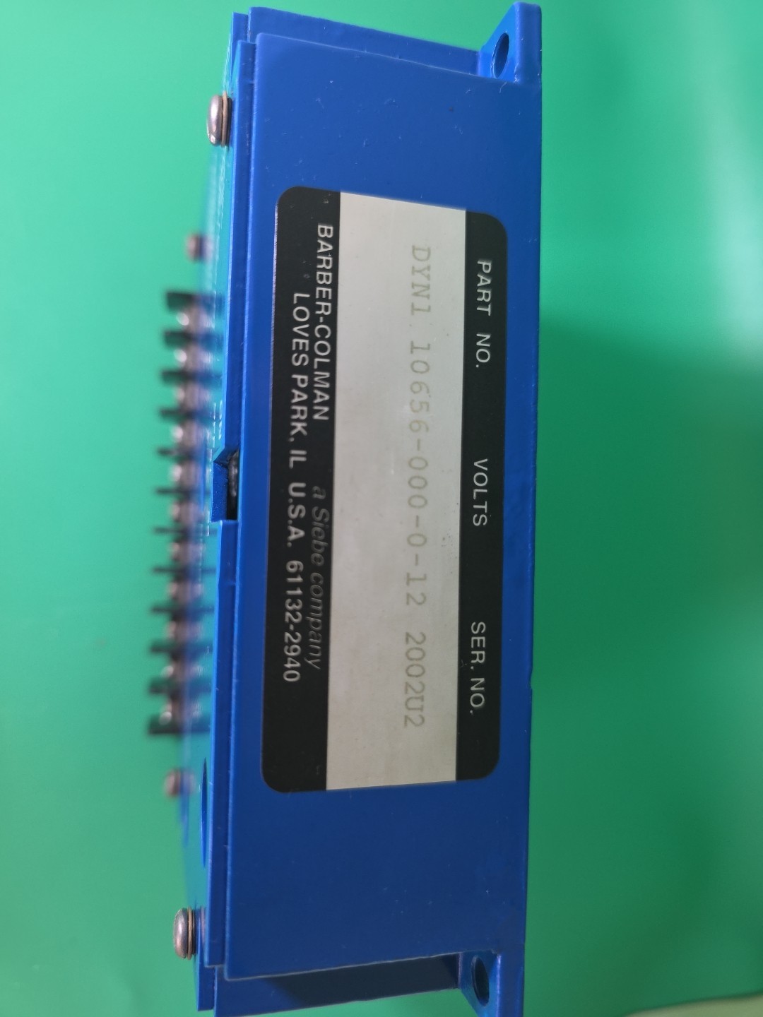 New OEM DYN1 10656-000-0-12 Barber Colman Speed Controller Governor
