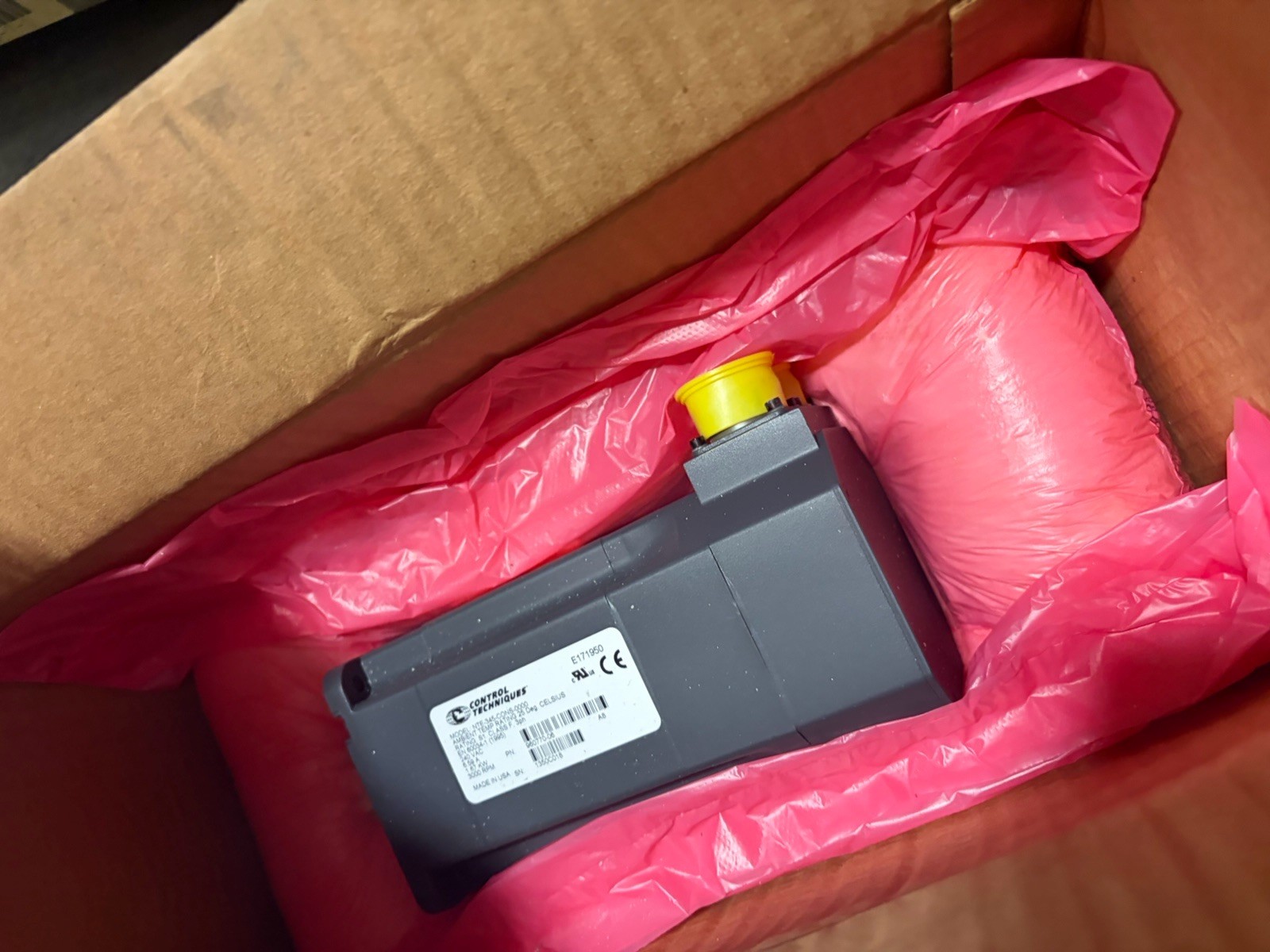 NEW Control Techniques NTE-345-CONS-0000 Motor 1.67kw