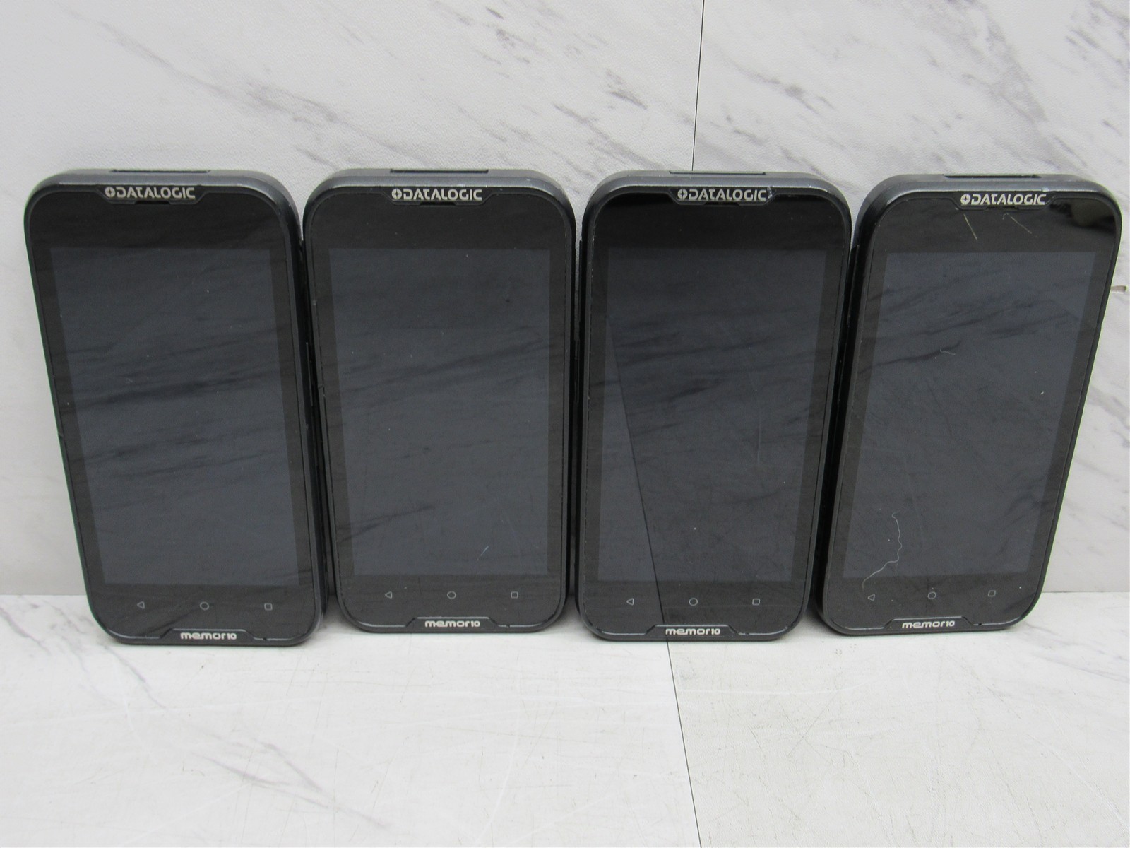 4 LOT Datalogic Memor 10 Mobile Computer 944350004 Android 10 + 9 + 8.1 +Battery