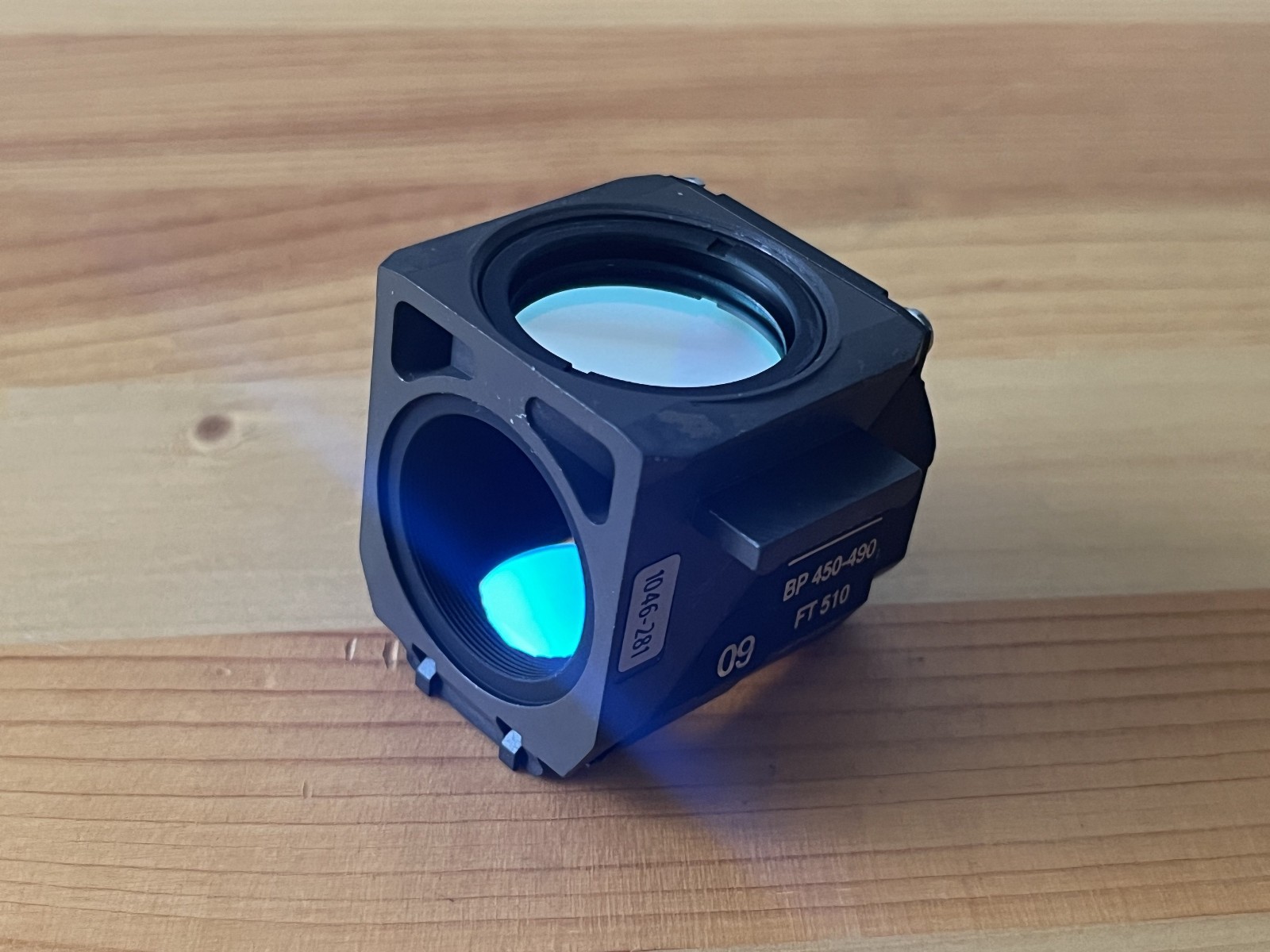 Zeiss Axioskop TRITC Filter Cube Set 09 BP 450-490 FT 510 LP 515 1046-281