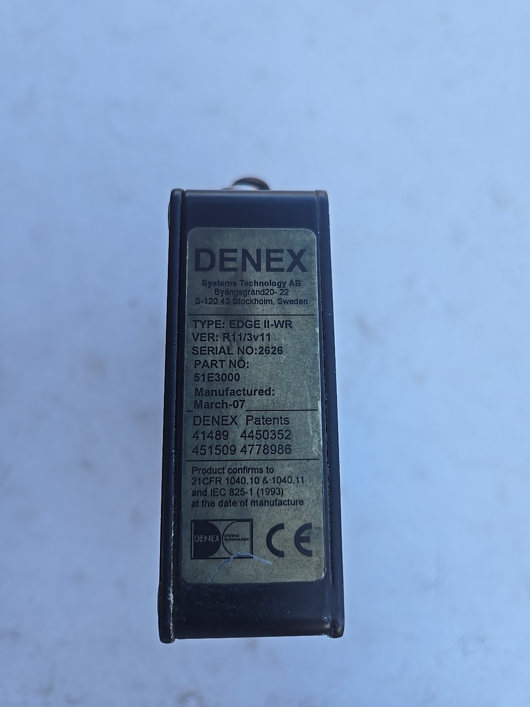 Denex Laser Copy Sensor Edge Detector II