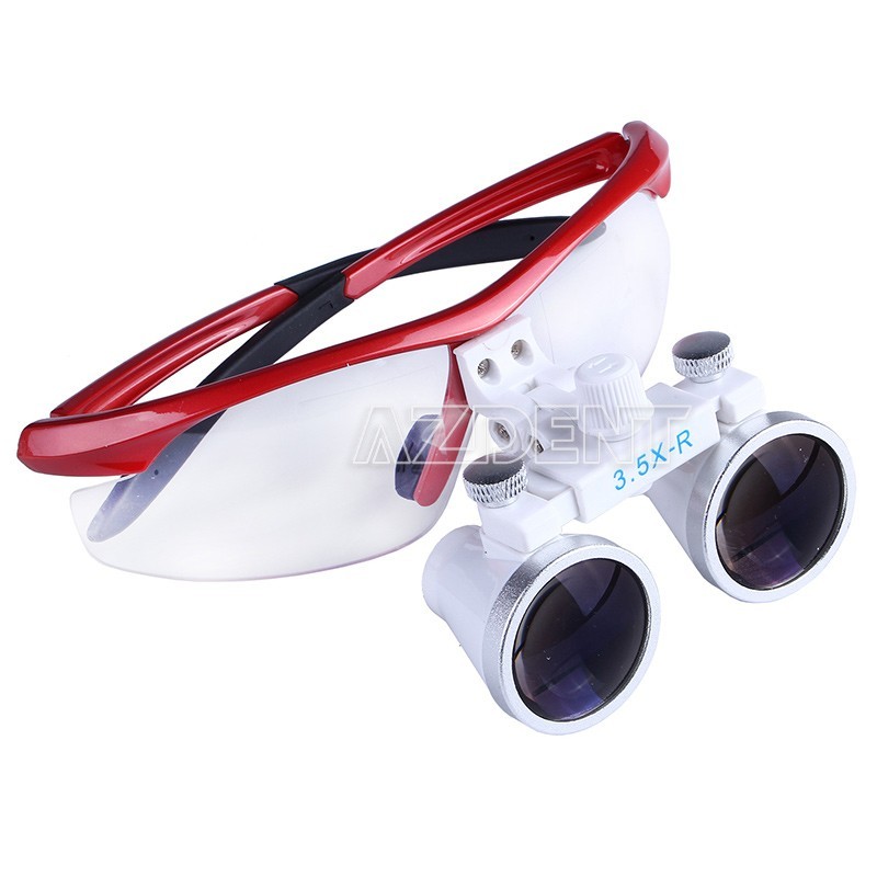 AZDENT Dental 3.5X Surgical Magnifier Medical Magnifying Binocular Loupes