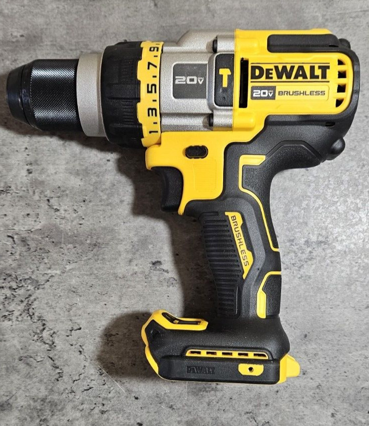 New DeWalt 20 Volt 20v Flex Brushless Cordless 1/2″ Hammer Drill/Driver DCD999