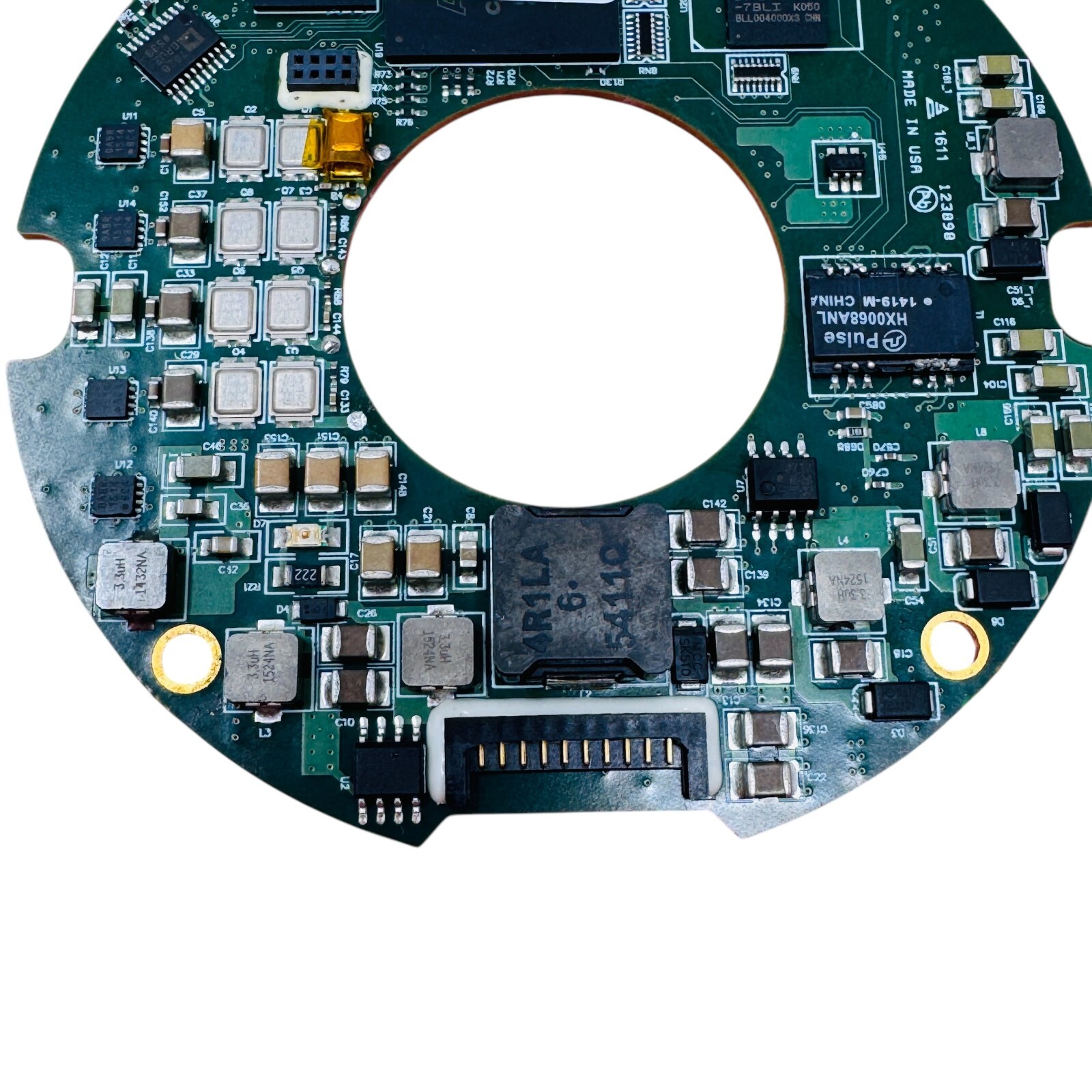 Velodyne VLP-16 82-8229/A1 Round Bottom PCB Circuit Board VLP-32 f/ LiDAR Sensor