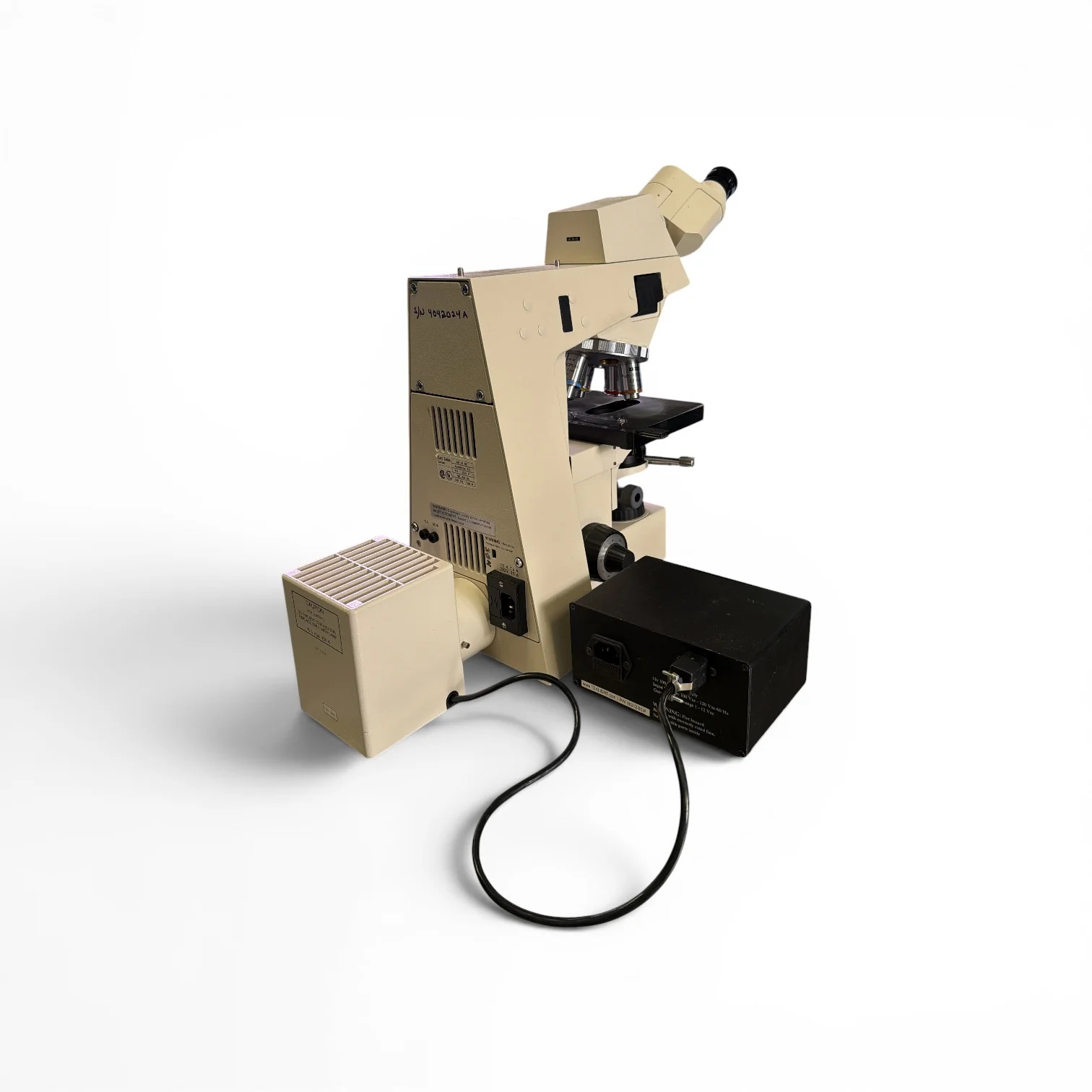 Carl Zeiss Axioskop 50 Microscope 45-14-85 w/ Achroplan Objectives