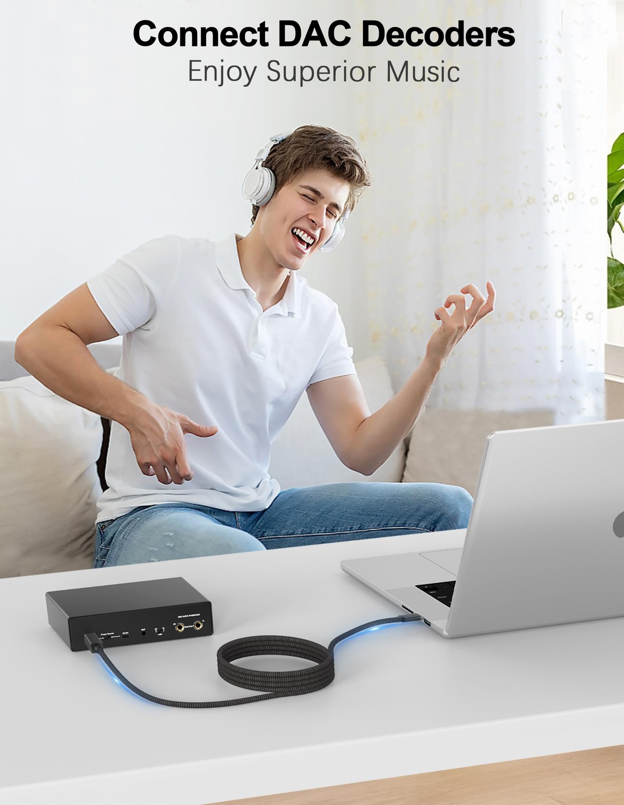 HOSONGIN USB B to USB C Printer Cable 6FT,Type B to Type C Cord for PC,USB C …