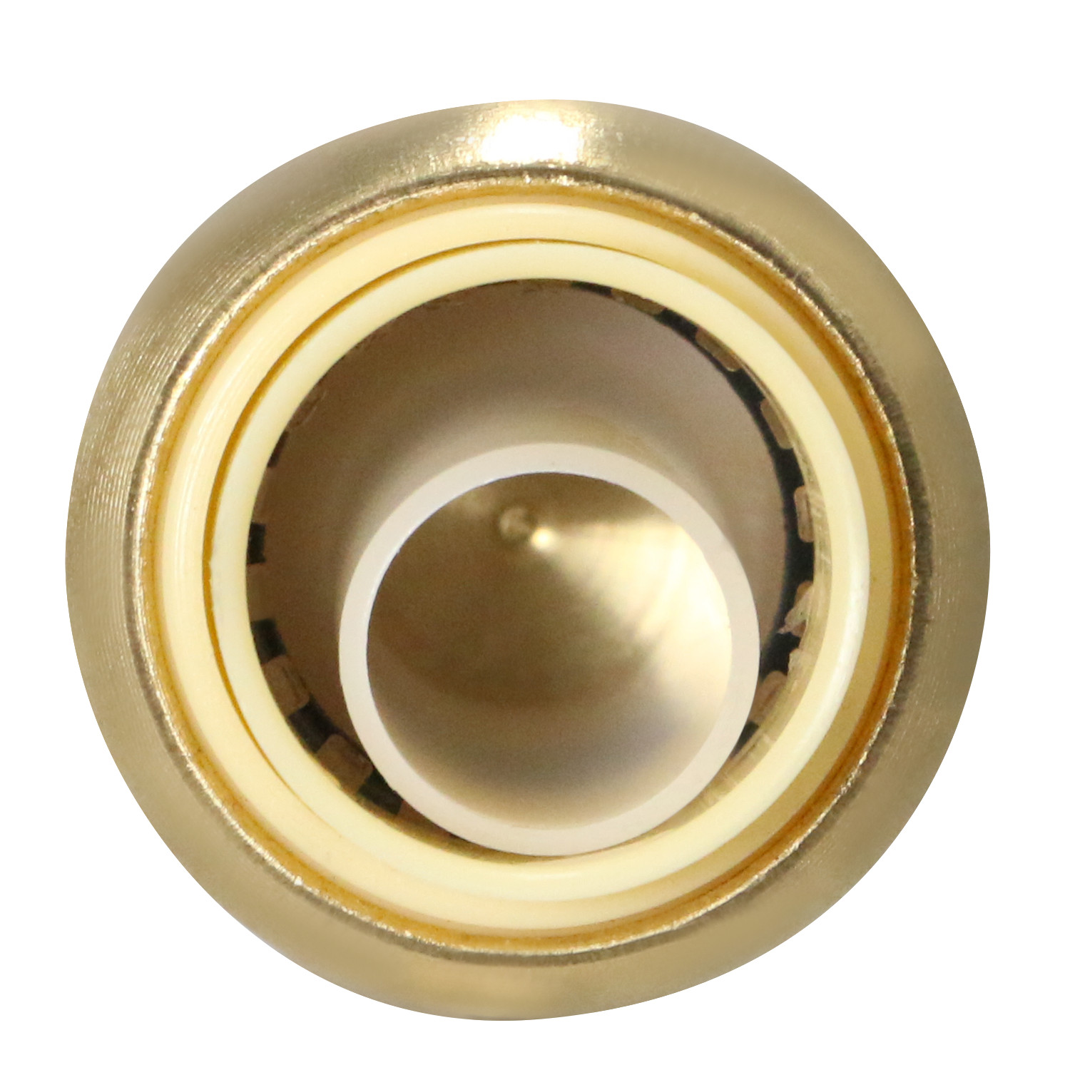 5 Pcs XFITTING Push Fit Cap 1/2 inch, 1/2″, Push to Connect End Cap Plug, Brass