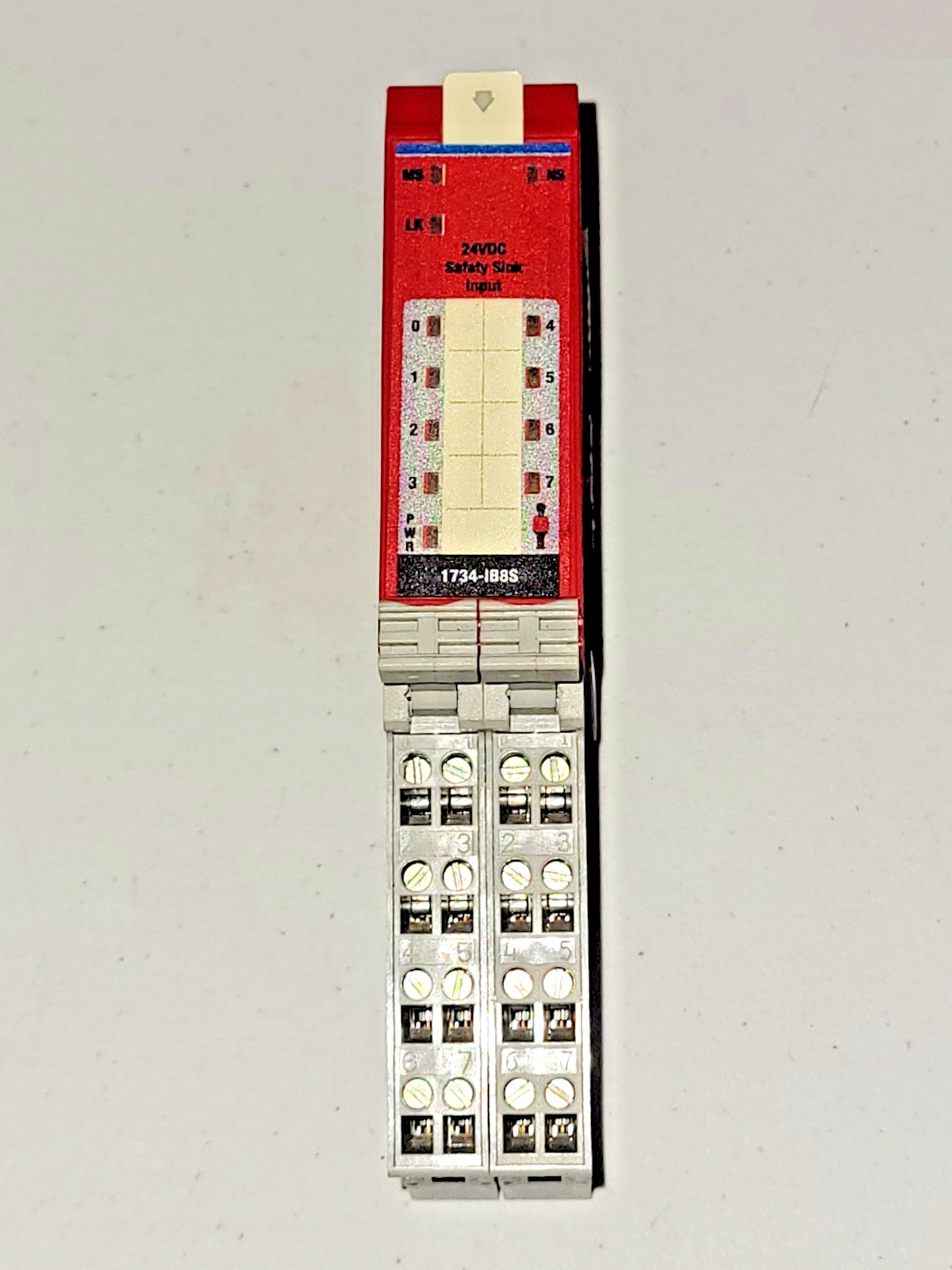 Allen Bradley 1734-IB8S Safety Sink Input Module 1734-1B8S with 1734-MB 1734-RTB