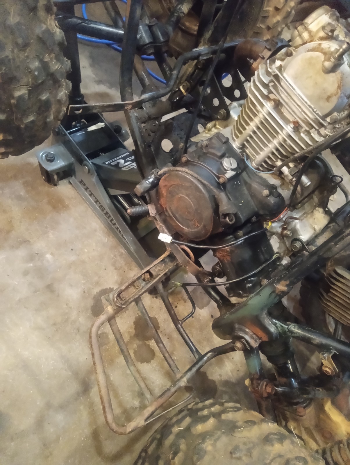 1995 Kawasaki Bayou 220 KLF220A ENGINE MOTOR