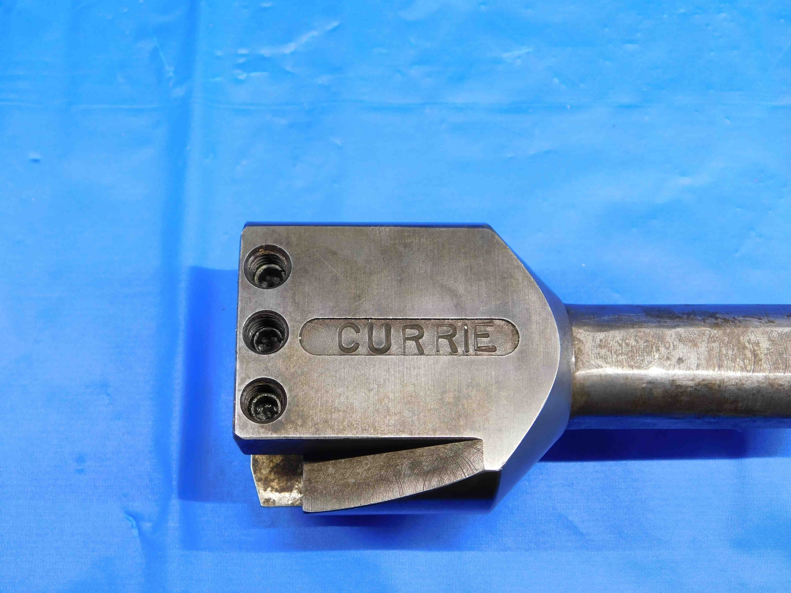 CURRIE LATHE TOOL HOLDER 1/2 SLOT WIDTH 1″ SHANK DIAMETER SQUARE TURNING BIT
