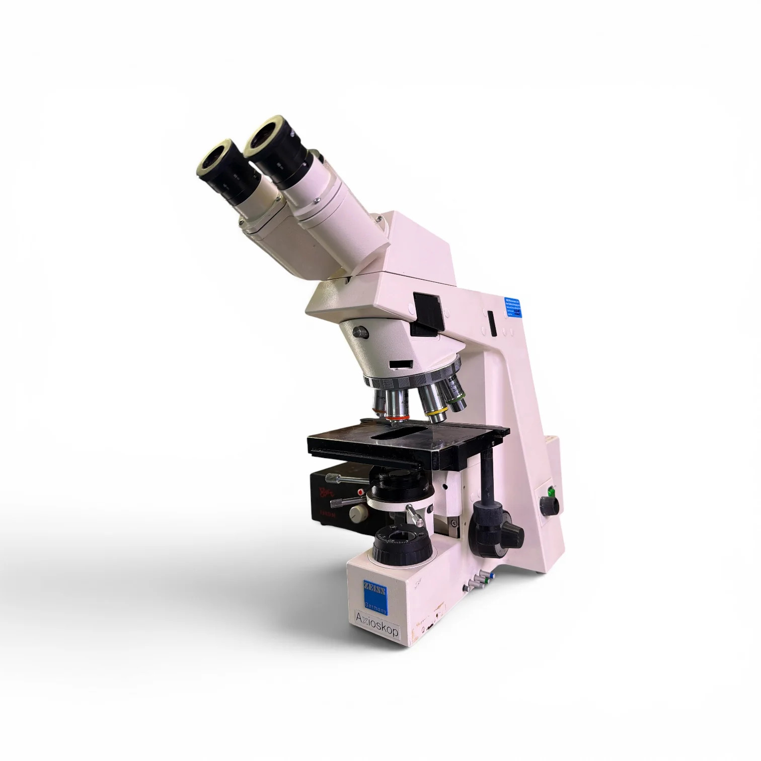 Carl Zeiss Axioskop 50 Microscope 45-14-85 w/ Achroplan Objectives