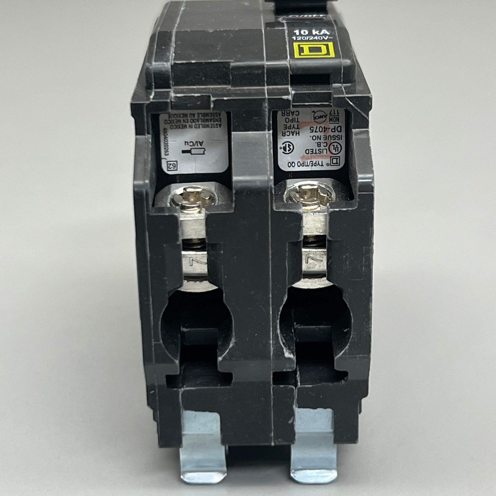 SQUARE D Plug-on Circuit Breaker 60A-120/240V QO260