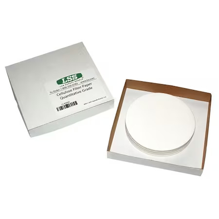 Labexact 12K926 Filter Paper, Pore 2.5Um, Dia 11.0Cm, Pk100