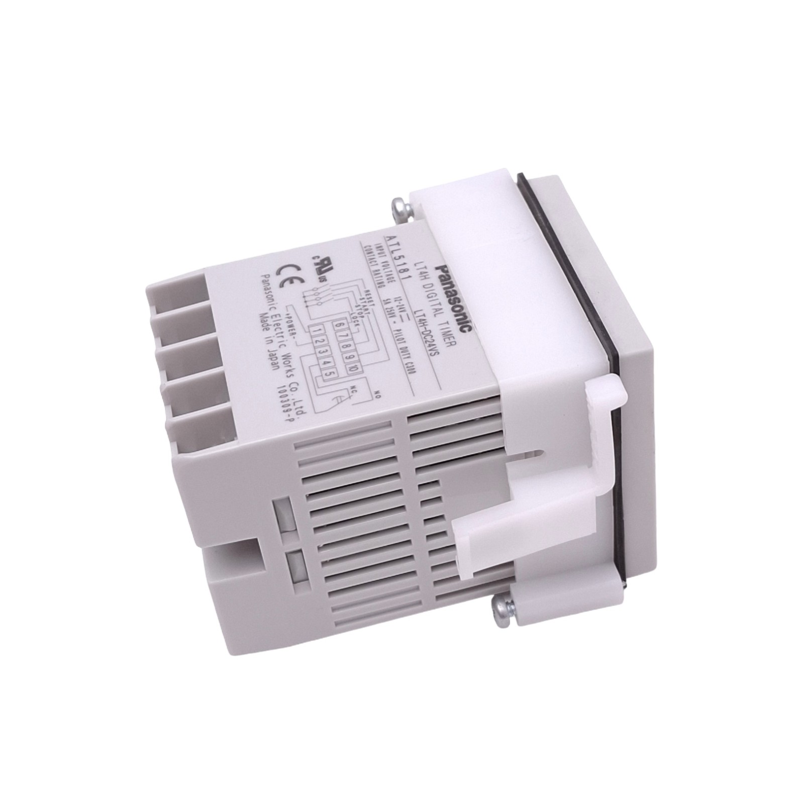 Panasonic LT4H-DC24VS Digital Timer Delay Relay, SPDT, 0.001s-999.9h, 24VDC Coil