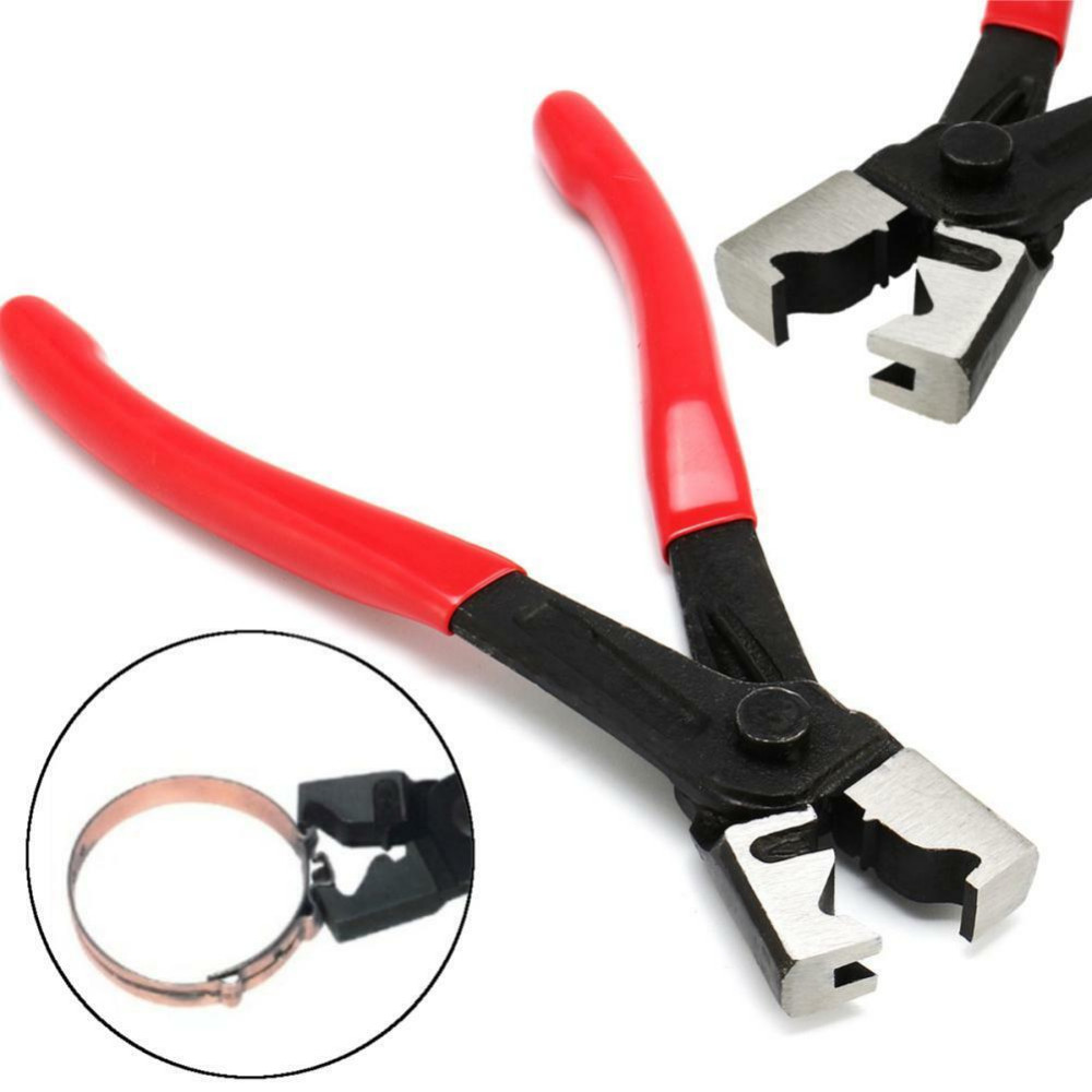 260PCS 304 Stainless Steel Single Ear Stepless Hose Clamps 6.5-21mm Kit or Plier