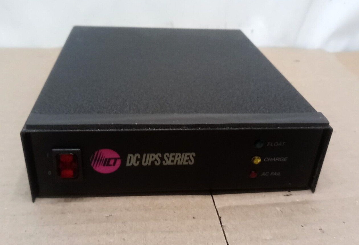 ICT ICT12012-12IBD Power DC UPS Series Charger Only Same As Pictures