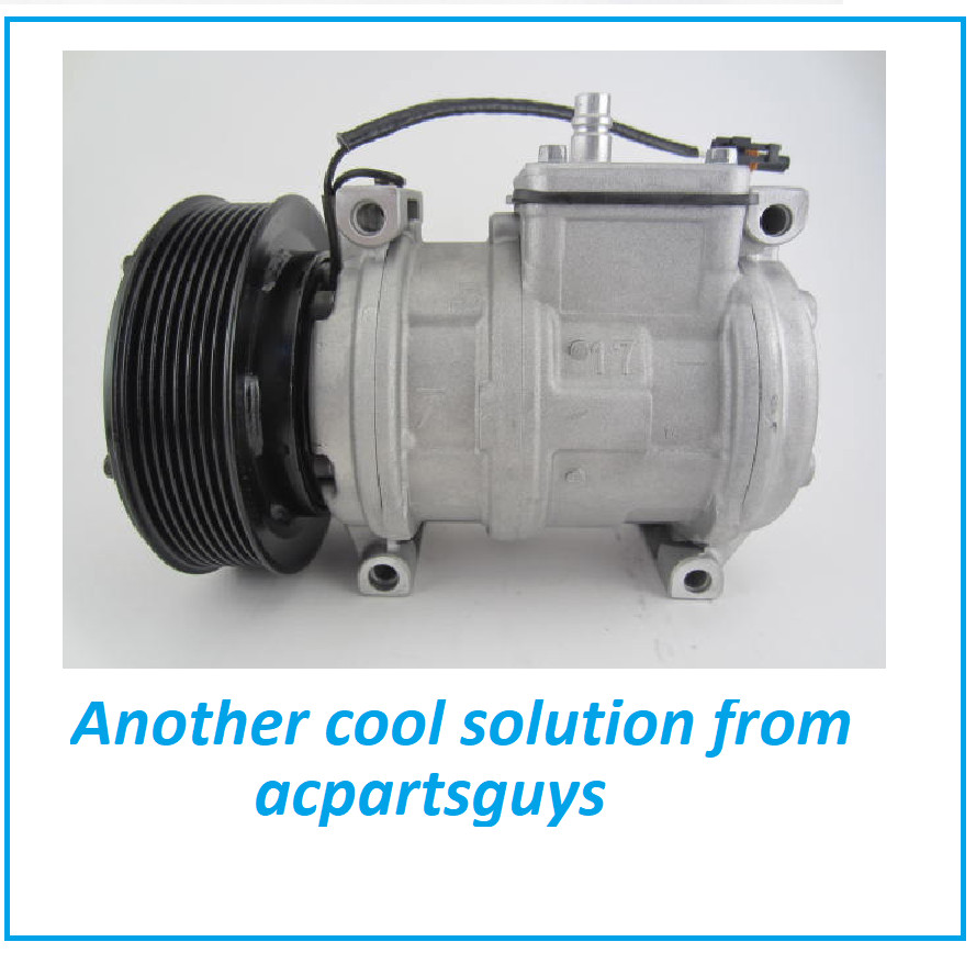 NEW AC AFTERMARKET COMPRESSOR for John Deere W550 Combine 10PA17CH RE46609