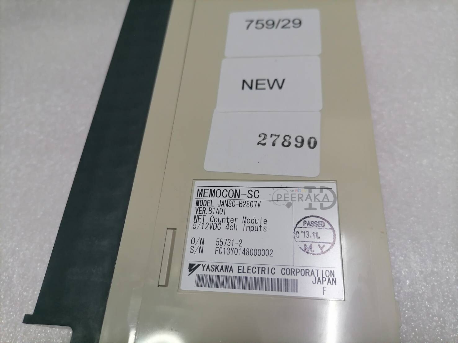 New without Box JAMSC-B2807V, MEMOCON-SC, PLC YASKAWA, Test, Free Fast ship
