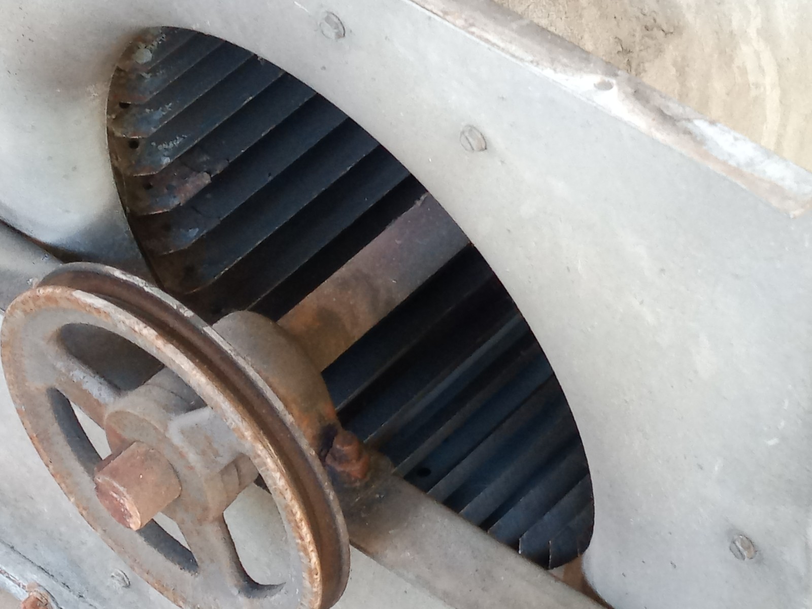 HVAC Squirrel Cage Rotor Design Industrial Belt-Driven Centrifugal Blower Fan