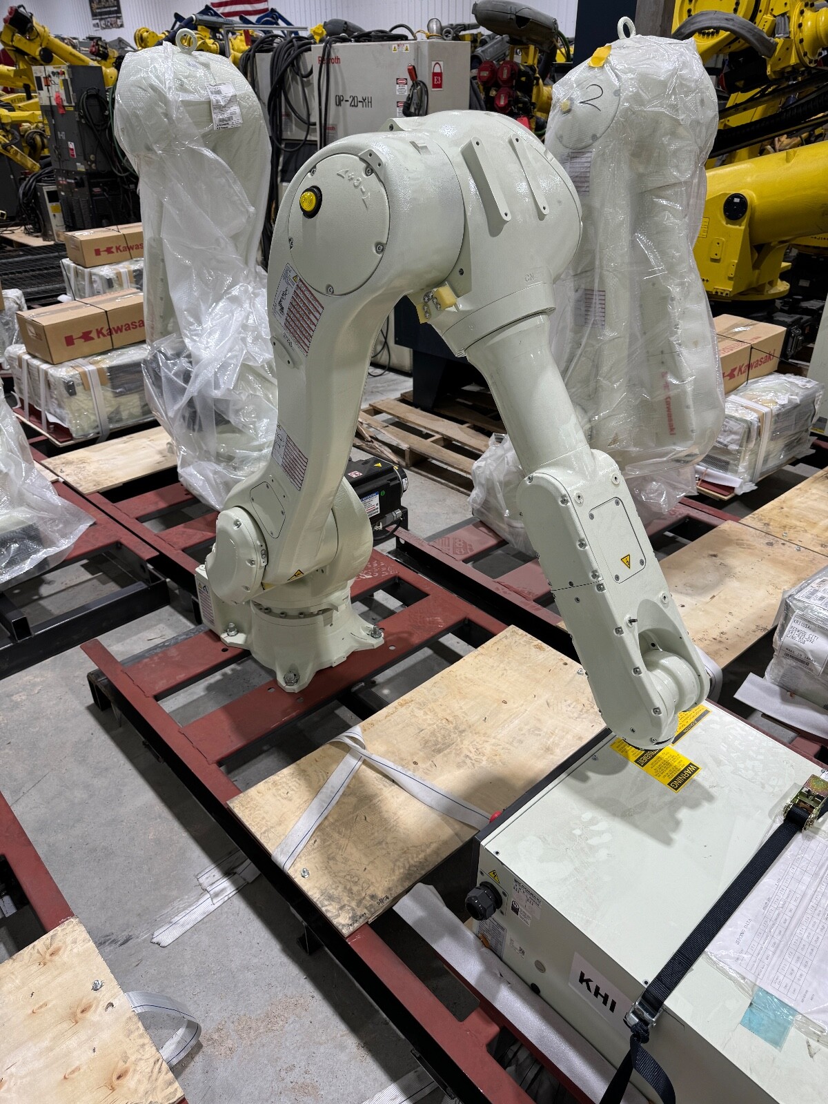 2022 Kawasaki RS020N 6 Axis Robots New Never Used Payload 20 KG x 1725 MM Reach