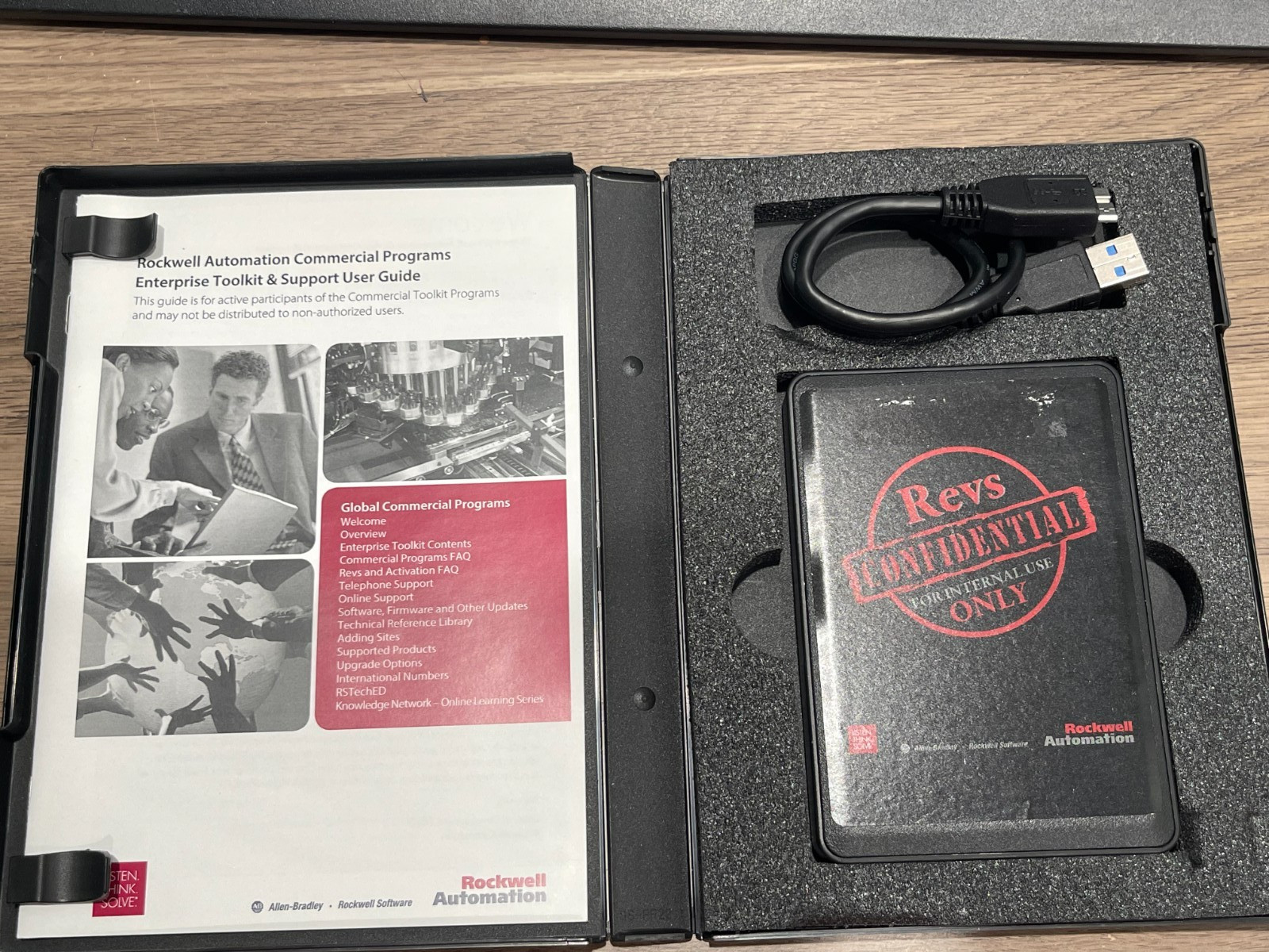 Allen Bradley Rockwell Automation Revs Oct 2016 Toolkit Hard Drive