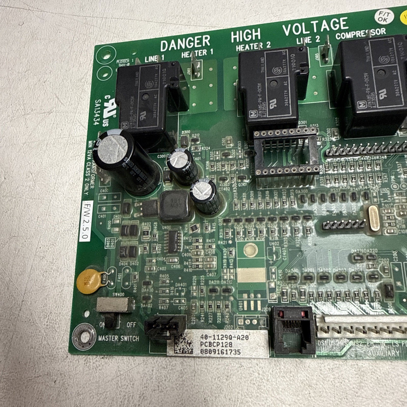 Amana Goodman PTAC PCBCP128 Control Circuit Board 40-1129Q-A20