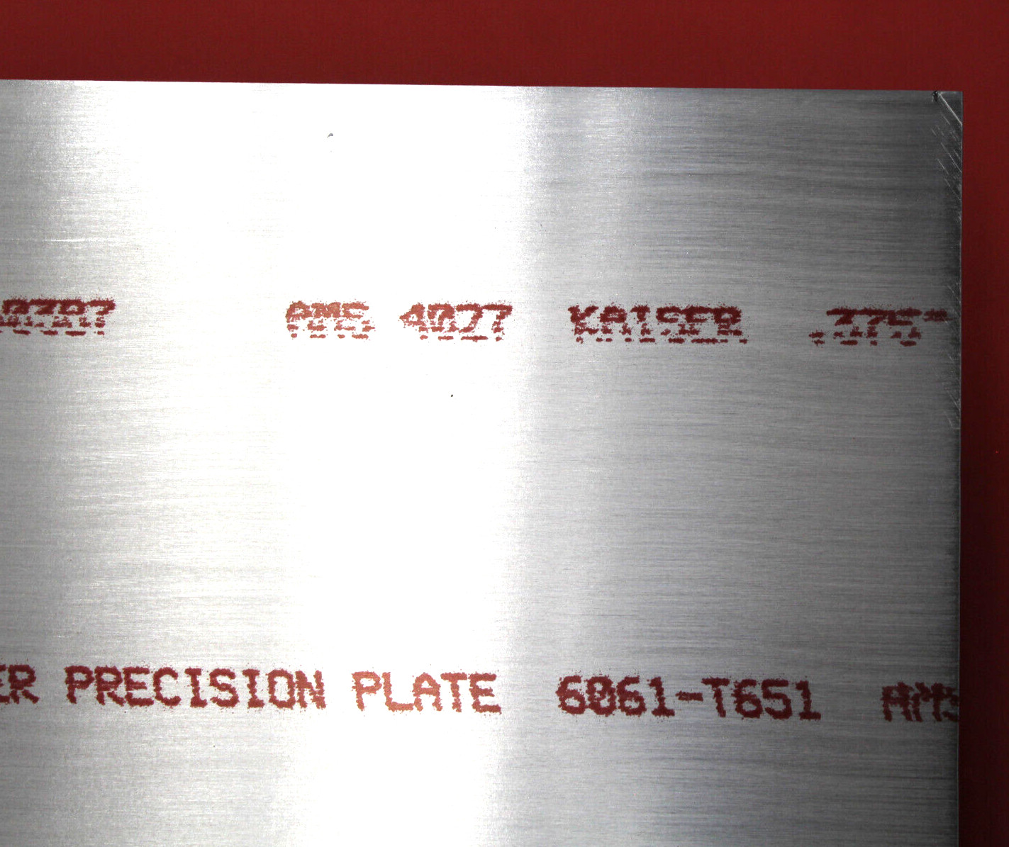 3/8″ X 16″ X 48″ ALUMINUM 6061 T651 PLATE SOLID Sheet Mill Bar Stock Cut New