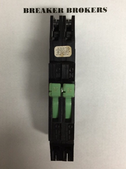 ZINSCO SYLVANIA GTE RC38 30 Amp 2 Pole Circuit Breaker w/240V Pin – Ships Today!