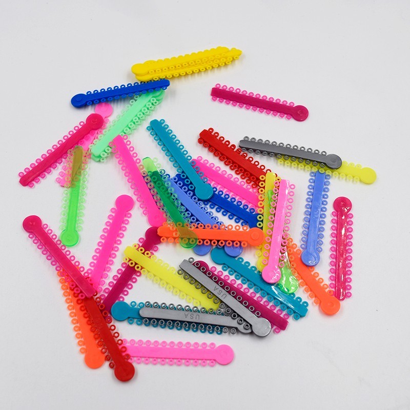 1040 Pcs Dental Orthodontic Ligature Ties Elastic Braces Rubber Bands Ligaduras
