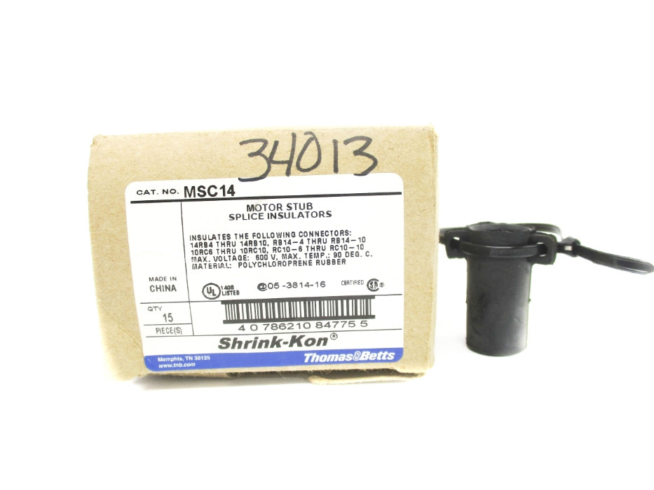 THOMAS&BETTS MSC14 (PKG OF 15) NSMP
