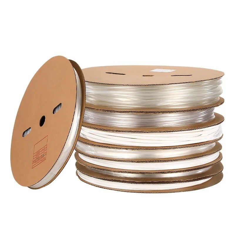 1.7:1 / 4:1 Transparent PTFE FEP Heat Shrink Tube φ0.5mm-25mm Diameter One Meter