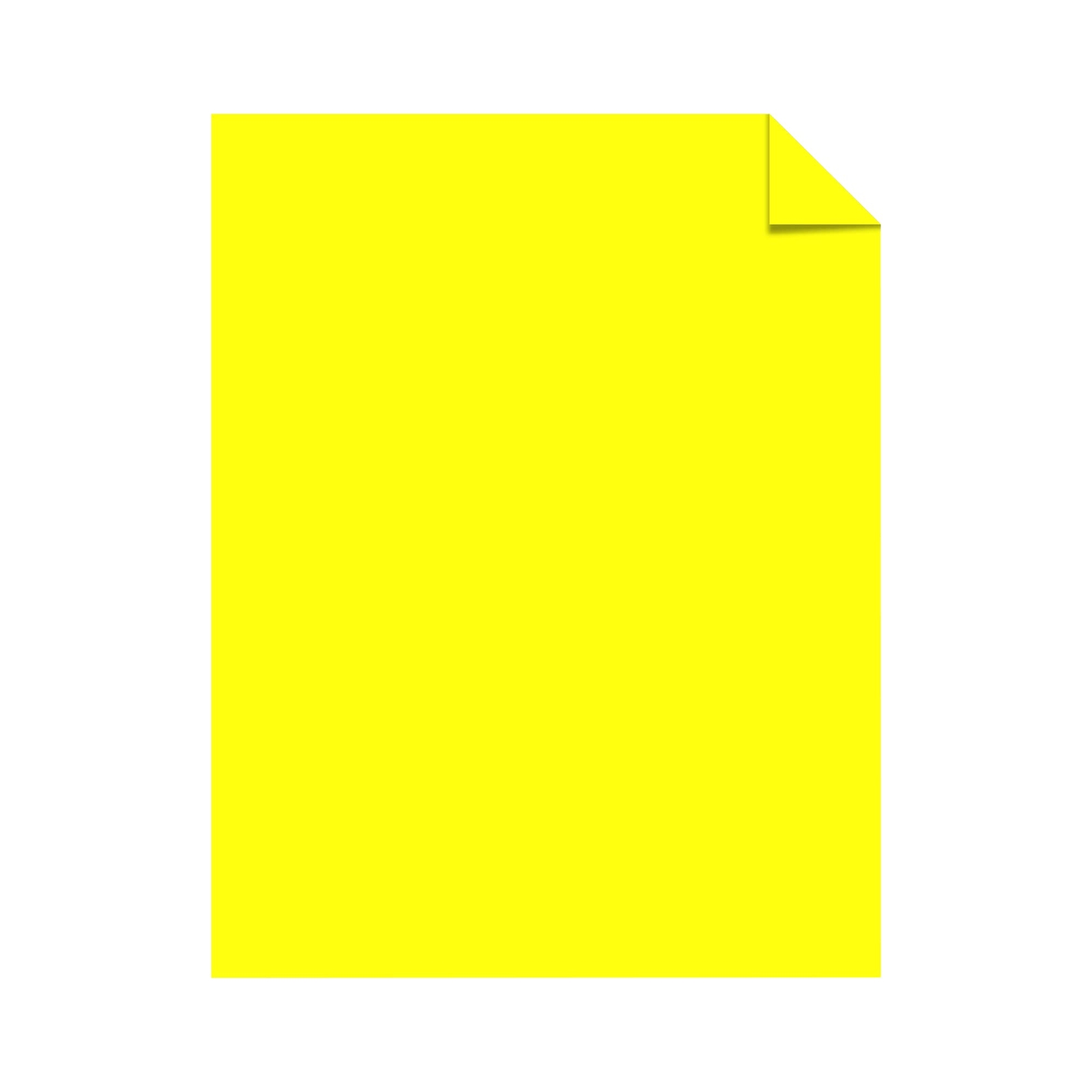 500 Count Astrobrights Lift Off Lemon Color Paper 24 lb Vibrant Print Quality