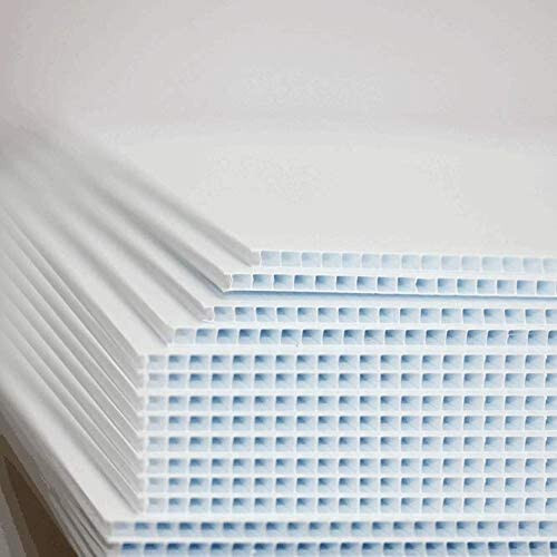 10 Pack 18×24″ Corrugated Plastic Sign Blank- White