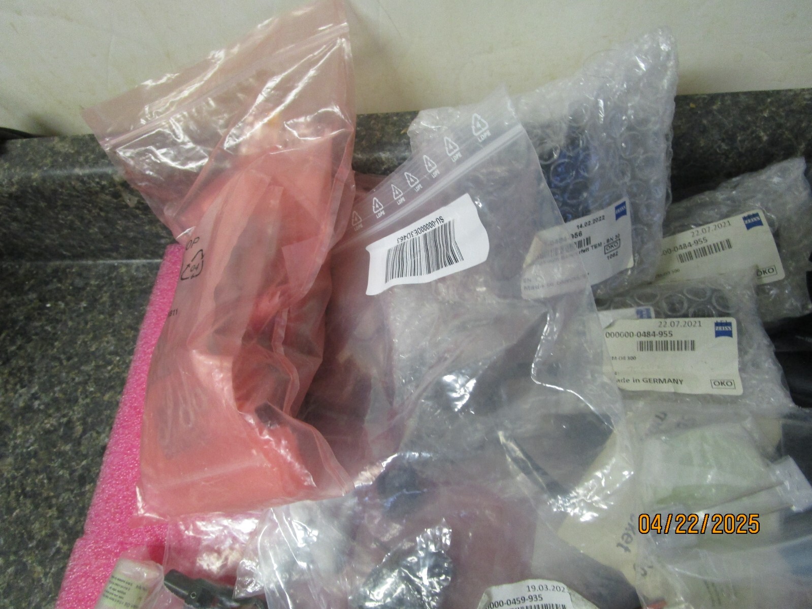 Over 50 Item Lot of Zeiss MicroScope Parts / Hardware – See Pictures