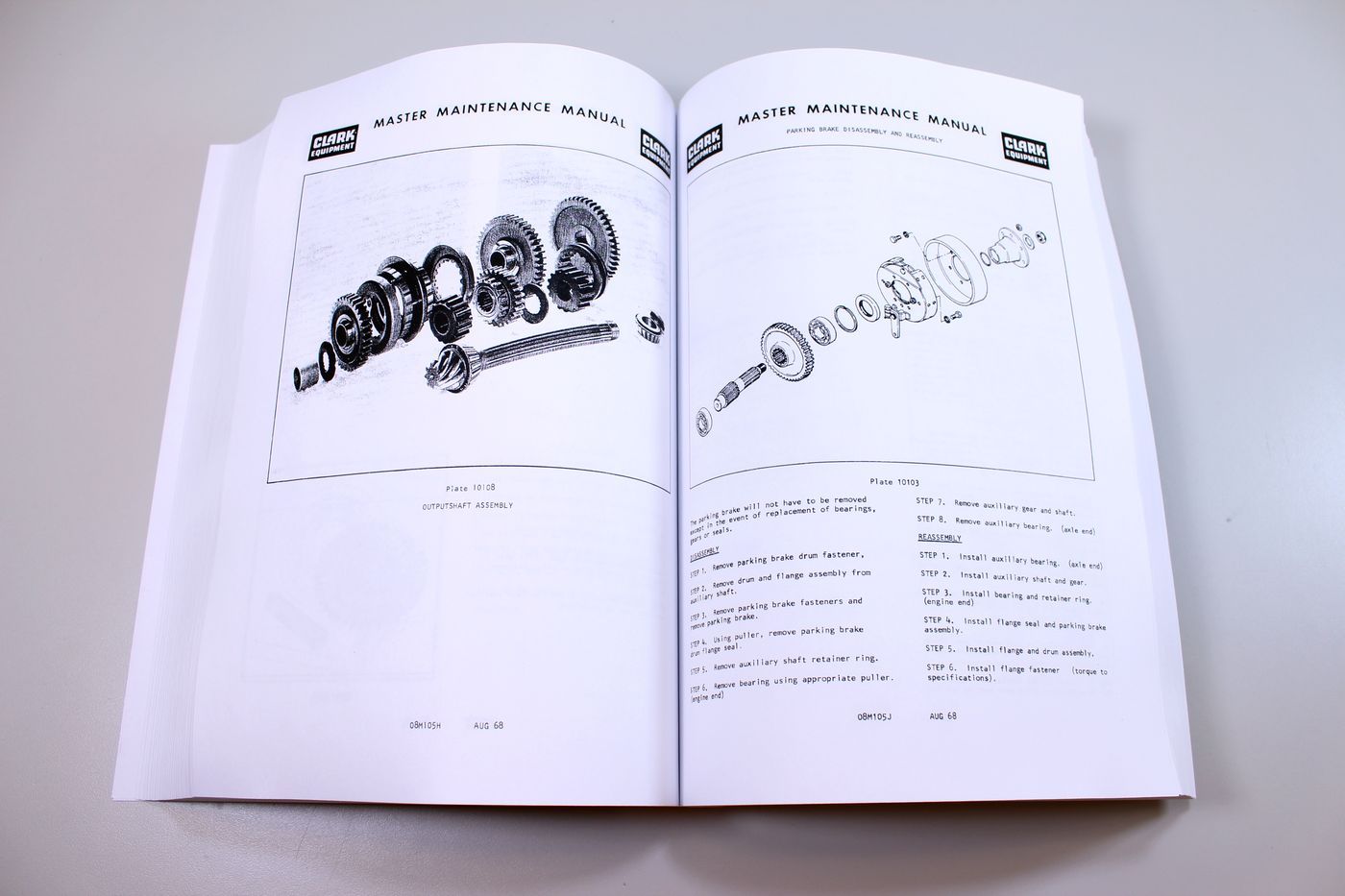 Clark C500-Ys60 C500-S60 Forklift Service Repair Shop Manual C500Ys60 C500S60