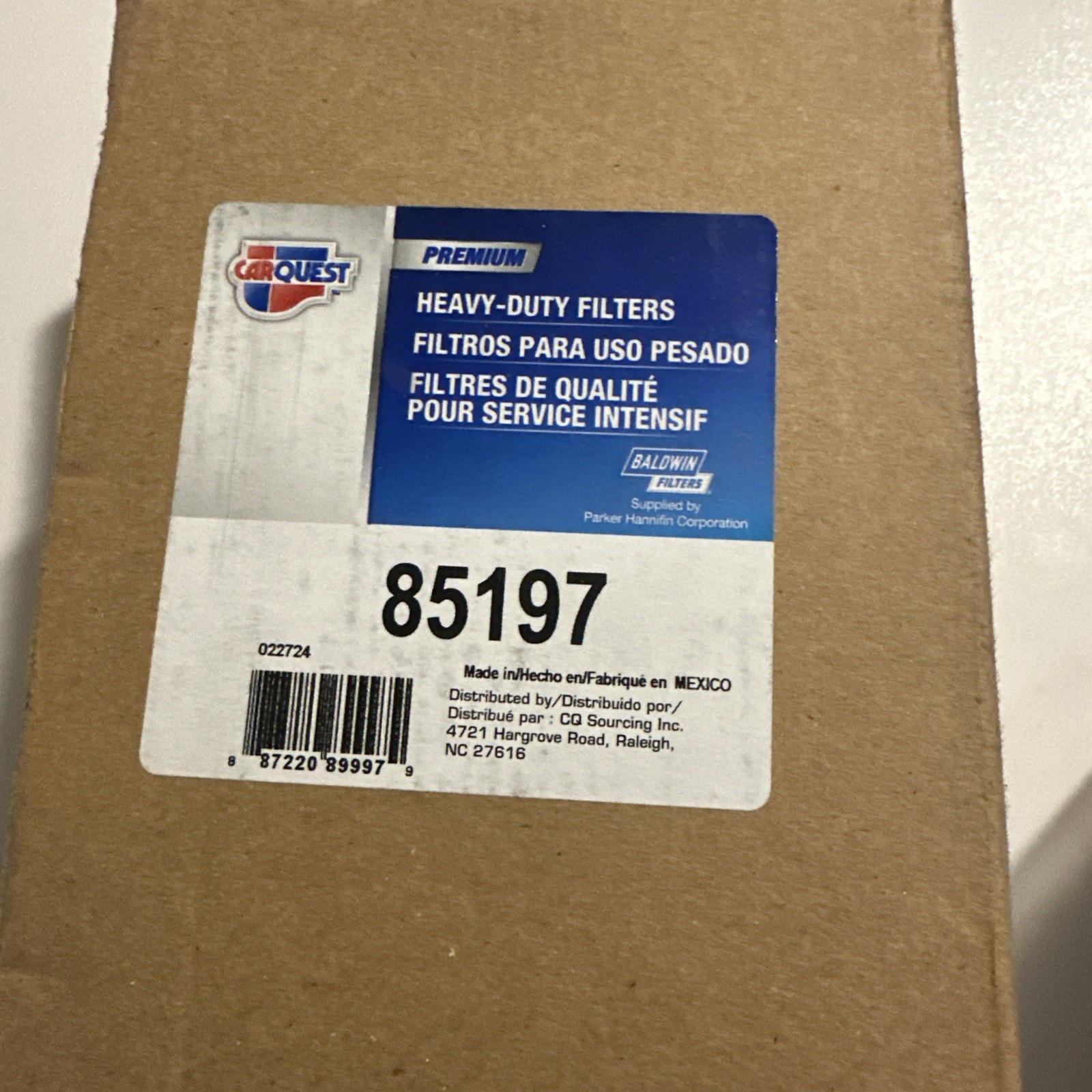 Carquest Premium HD Transmission Filter 85197