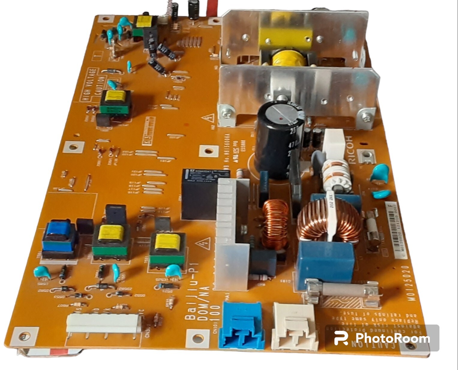 Ricoh Savin Lanier Low Voltage Power Supply Board LVPS M012-5020 M0125020