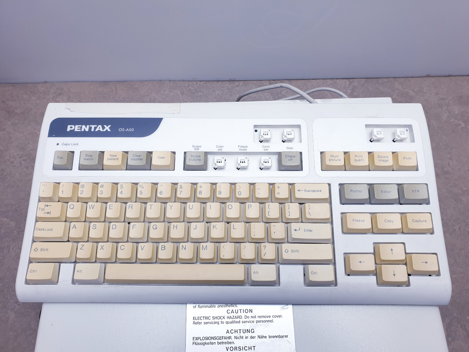 Pentax EPK-1000 Video Processor Keyboard OS-A50 – AE082024