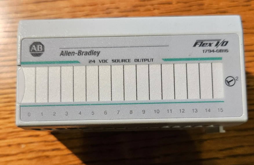 Allen Bradley Flex I/O 1794-OB16 24 VDC Source Output
