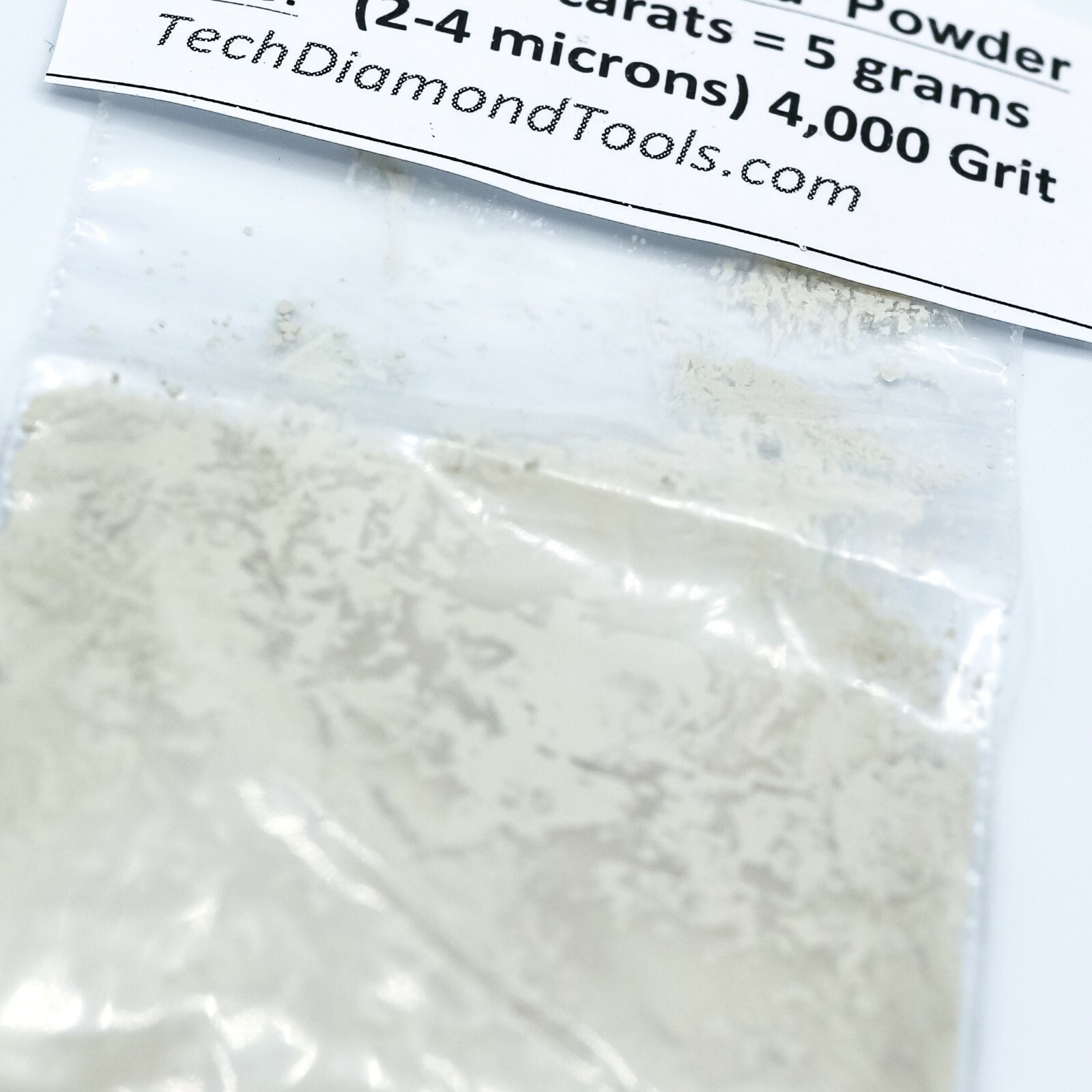 TechDiamondTools Diamond Powder 4,000 Grit 2-4 Microns, 25 cts = 5 Grams