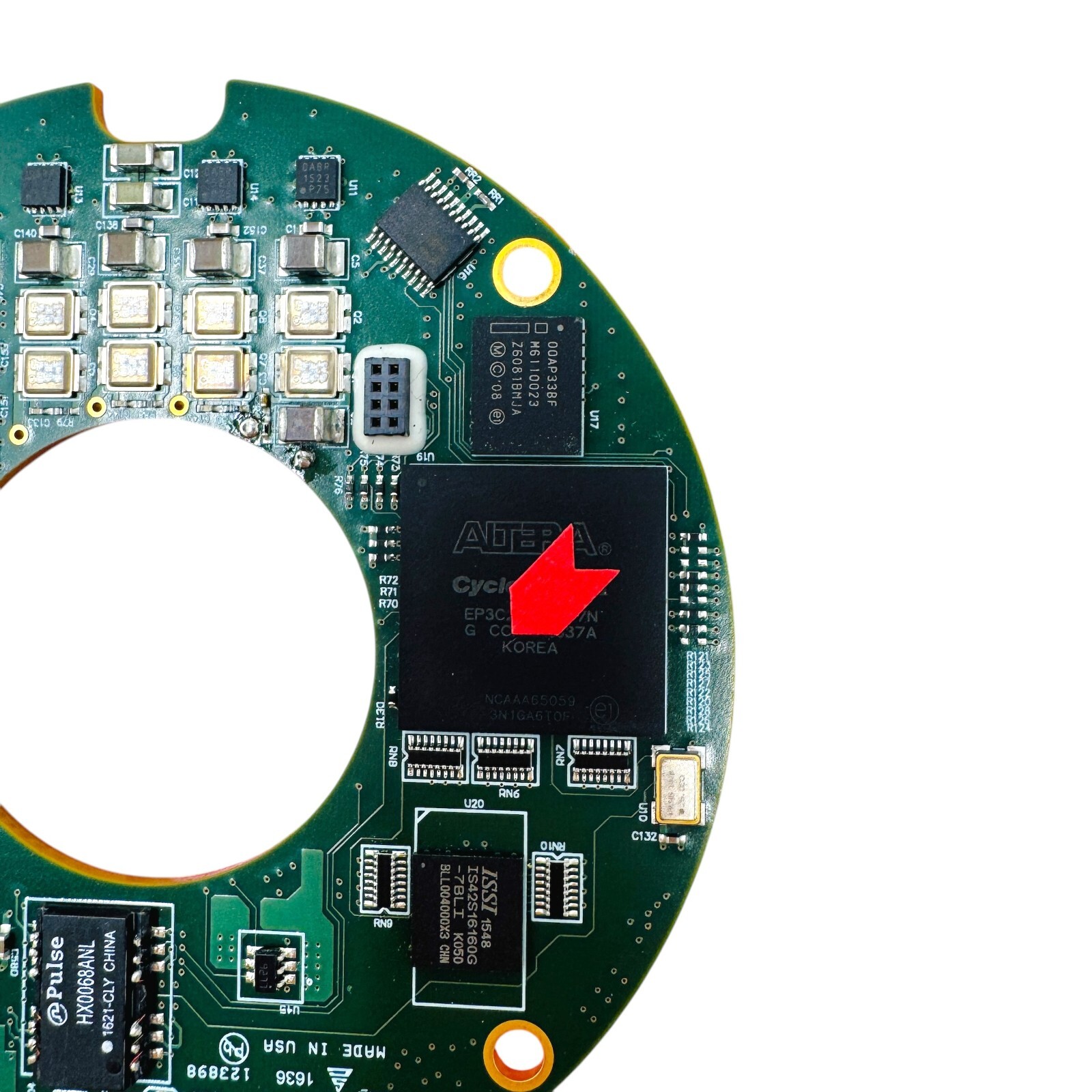 Velodyne VLP-32 Round Shaped Bottom PCB Circuit Board VLP-16 for LiDAR Sensor