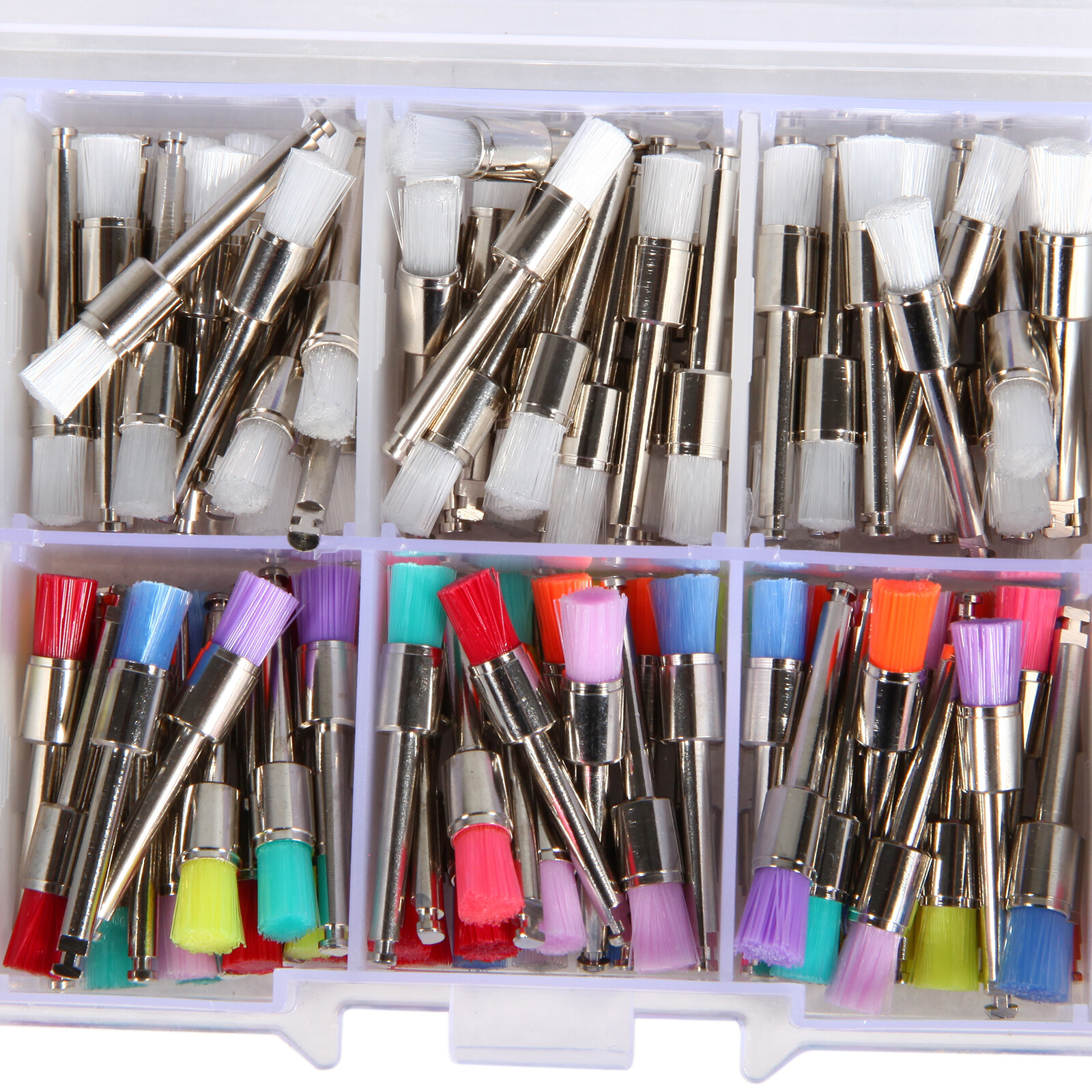 1000pcs Dental Rubber Prophy Tooth Teeth Polish Polishing Cups Latch Type Brush