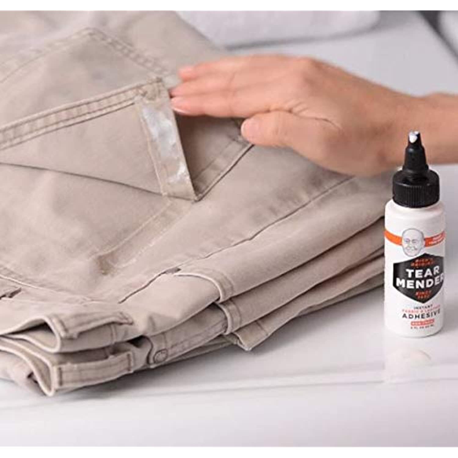 Tear Mender High Strength Liquid Fabric & Leather Adhesive 2 oz TM-1