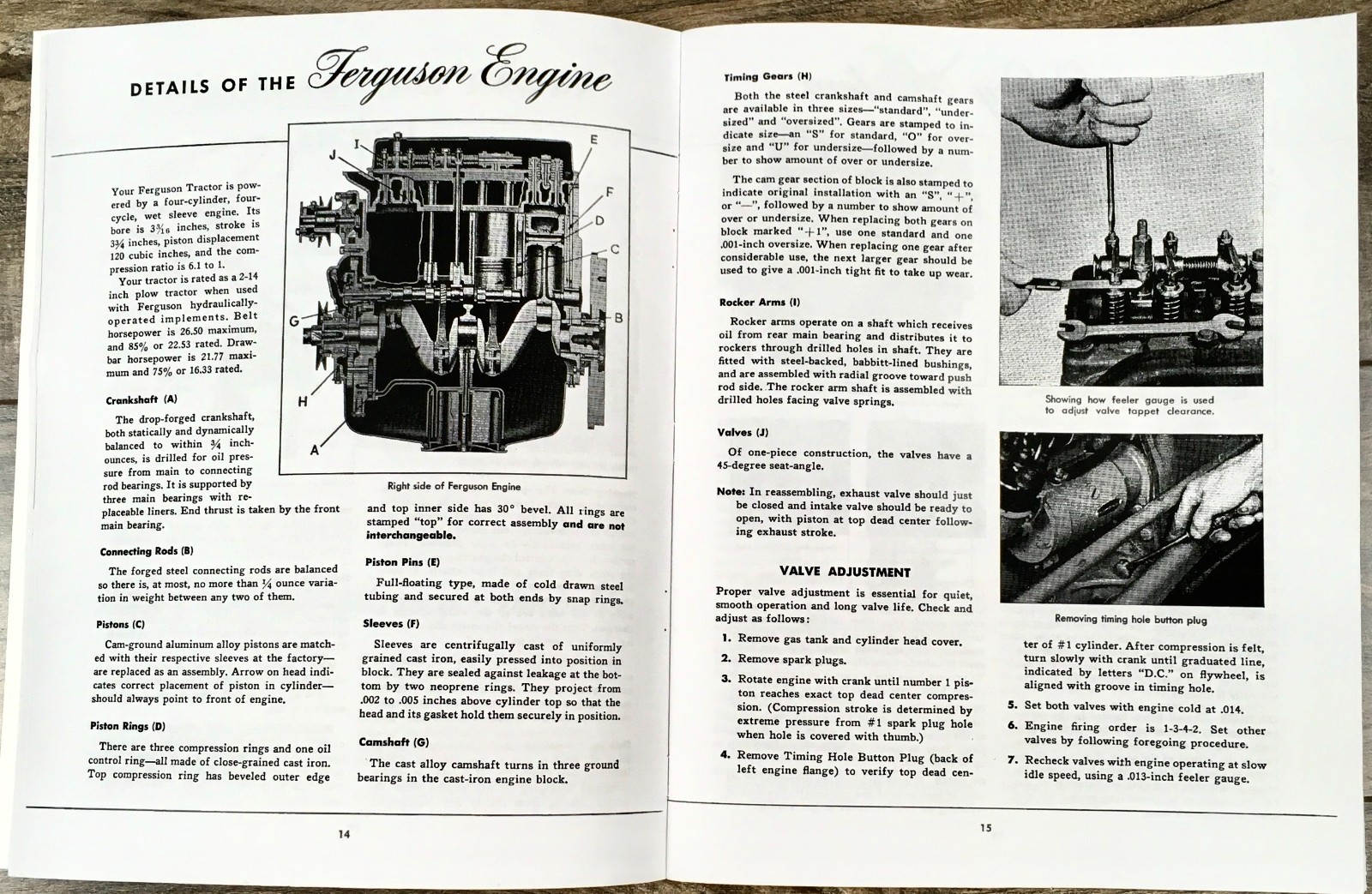 Ferguson To-20 Tractor Owners Operators Manual Maintenance Operation Ford Harry
