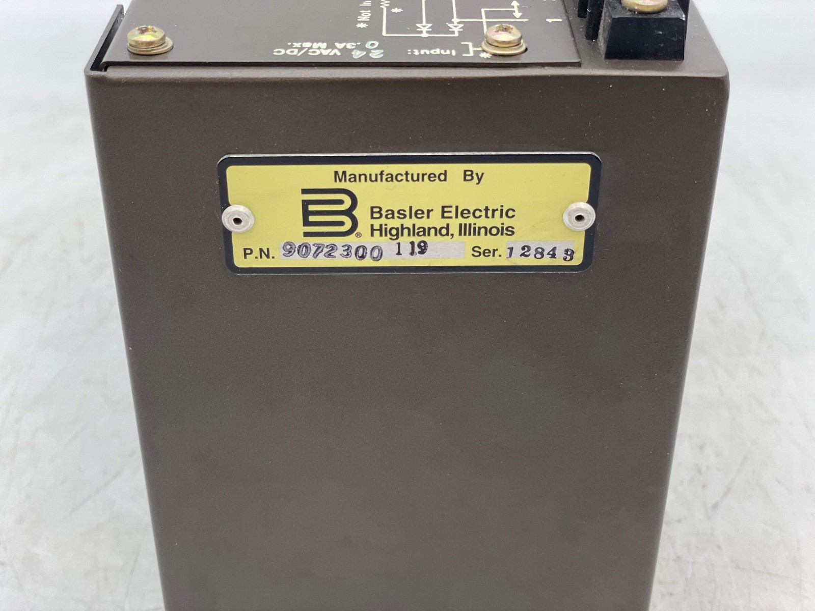 Basler Electric 9072300119 MOC2407 Motor Operated Control Potentiometer (Used)